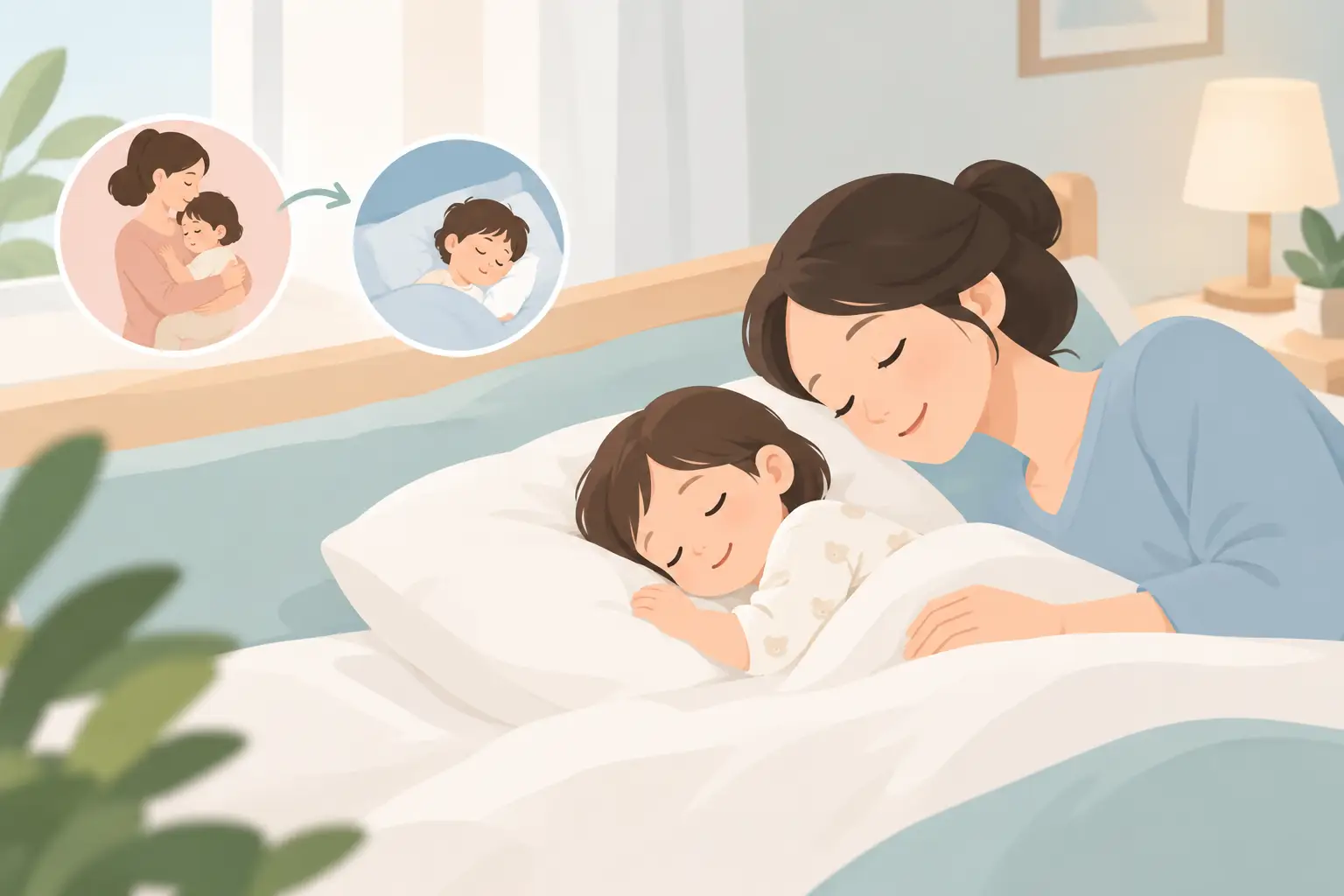 You are currently viewing ลูกติดอุ้ม แก้ให้ตรงจุดด้วยการนอนเองอย่างอ่อนโยน